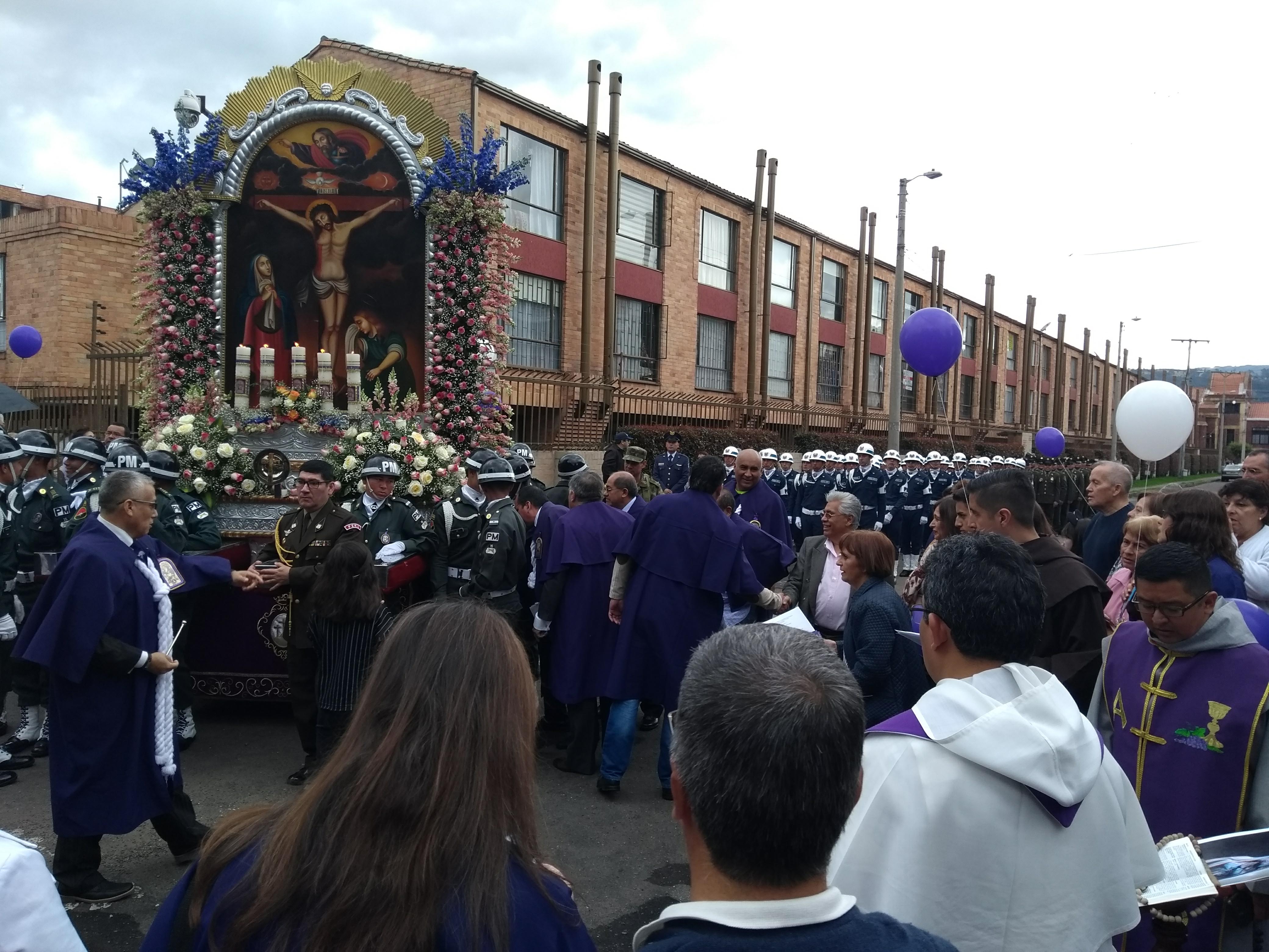 Celebración del Señor de los Milagros del Perú