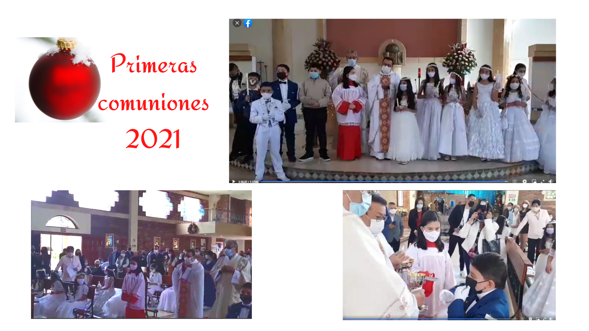 primeras comuniones